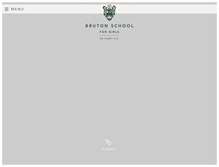 Tablet Screenshot of brutonschool.co.uk